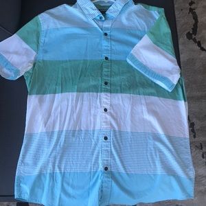 Express short sleeve button up..